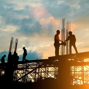 Silhouette of engineer and construction team working at site over blurred background sunset pastel for industry background with Light fair ⋆ First Capitol Debt Collection Agency Understanding the Housing Grants